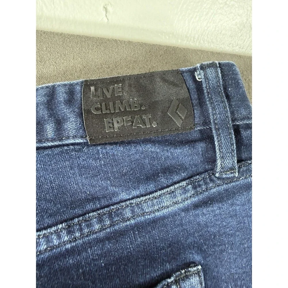 Black Diamond Jeans Mens 38x30 Blue Stretch Denim Straight Leg Outdoor